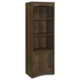 Laughlin 3-piece Entertainment Center TV Stand Dark Pine - Tampa Furniture Outlet