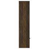 Laughlin 4-shelf Engineered Wood Media Tower Dark Pine - Tampa Furniture Outlet