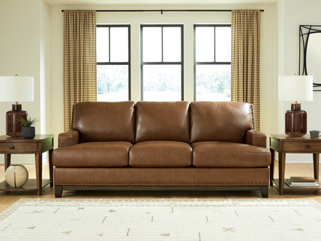 Tampa Furniture Outlet - Ashley Furniture - Saonara Living Room - Sofa / Amber - PC7310938