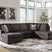 Tampa Furniture Outlet - Ashley Furniture - Lentiz Sectional - LAF 2-Piece Sectional with Chaise - PC73404S2