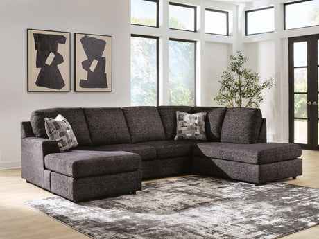 Tampa Furniture Outlet - Ashley Furniture - Lentiz Sectional - LAF 2-Piece Sectional with Chaise - PC73404S2
