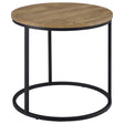 Tampa Furniture Outlet - Coaster - Lainey Round Occasional Side End Table Mango - 736037