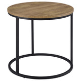 Tampa Furniture Outlet - Coaster - Lainey Round Occasional Side End Table Mango - 736037