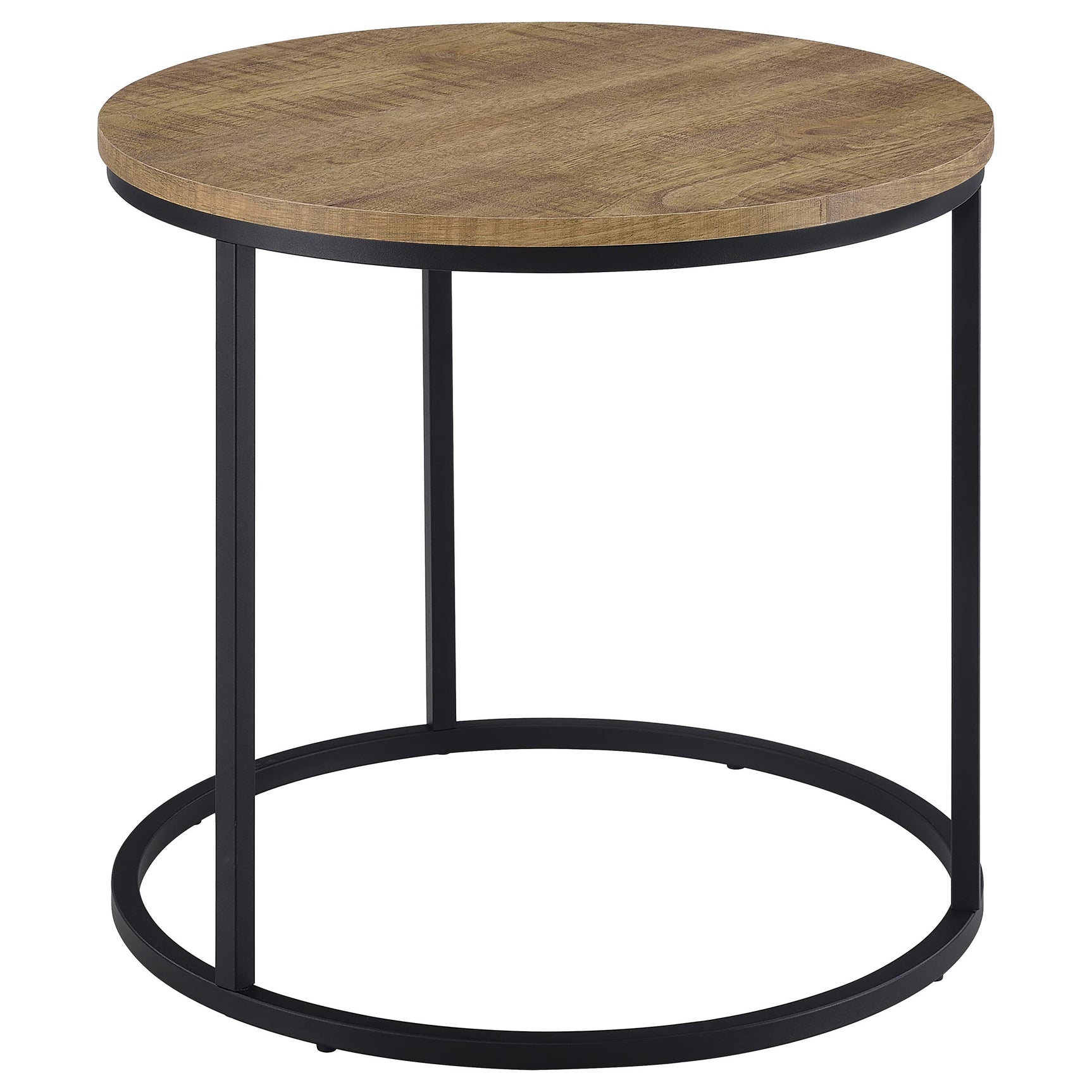 Tampa Furniture Outlet - Coaster - Lainey Round Occasional Side End Table Mango - 736037