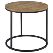 Tampa Furniture Outlet - Coaster - Lainey Round Occasional Side End Table Mango - 736037