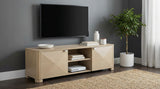 Marcelo 71-inch TV Stand Media Console Light Elm