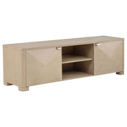 Tampa Furniture Outlet - Coaster - Marcelo 71-inch TV Stand Media Console Light Elm - 736053