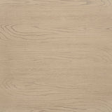Marcelo Wood Coffee Table with 2 Drawers and Shelf Light Elm