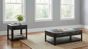 Tampa Furniture Outlet - Coaster - Marcelo 2-piece Coffee Table Set with Storage Coffee - 736068-S2