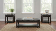 Tampa Furniture Outlet - Coaster - Marcelo 3-piece Coffee Table Set with Storage Coffee - 736068-S3