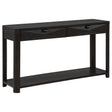 Tampa Furniture Outlet - Coaster - Marcelo Sofa Console Table with 2 Drawers and Shelf Coffee - 736069
