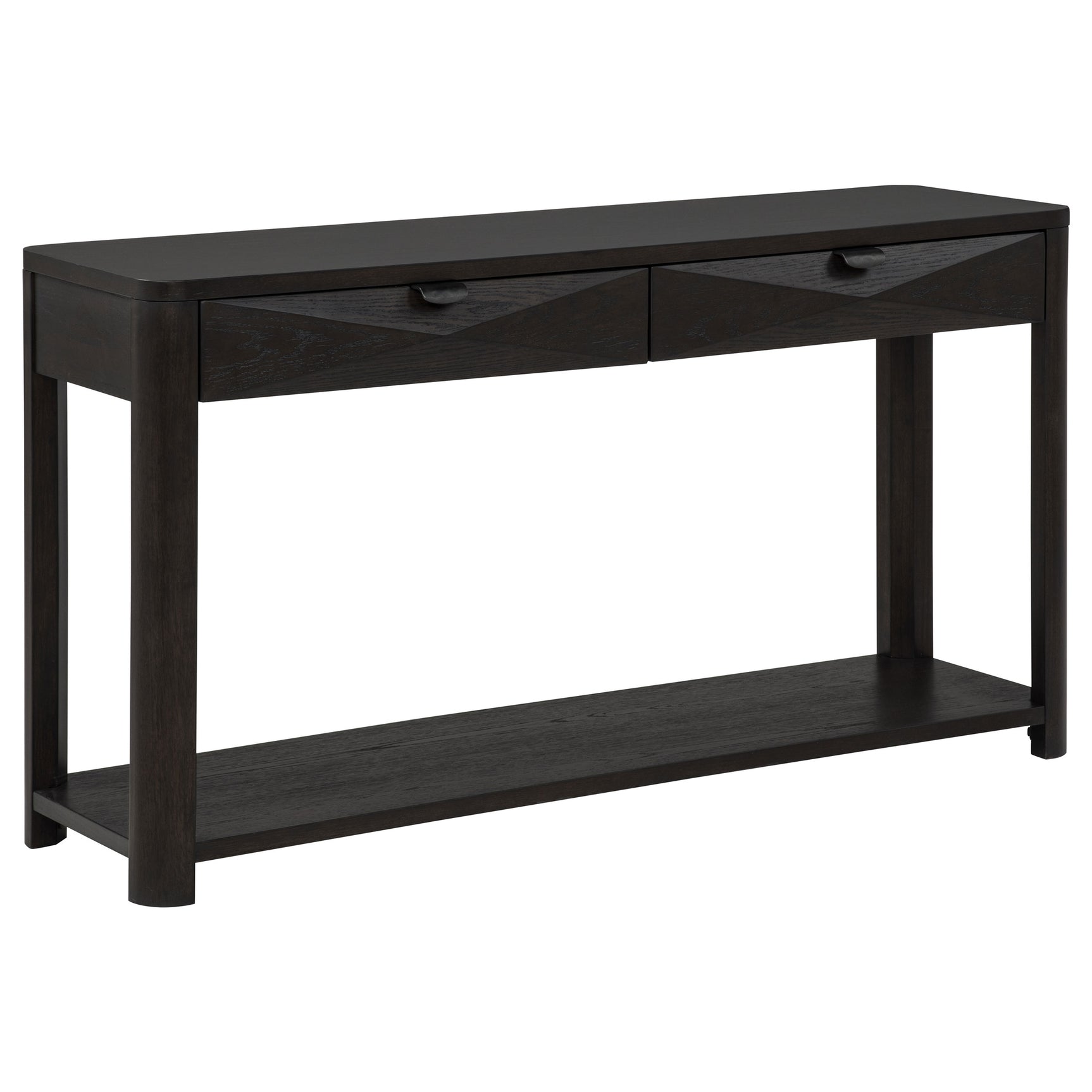 Tampa Furniture Outlet - Coaster - Marcelo Sofa Console Table with 2 Drawers and Shelf Coffee - 736069
