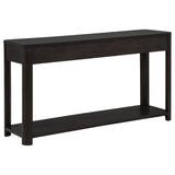 Marcelo Sofa Console Table with 2 Drawers and Shelf Coffee