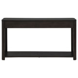 Marcelo Sofa Console Table with 2 Drawers and Shelf Coffee