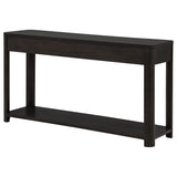 Marcelo Sofa Console Table with 2 Drawers and Shelf Coffee