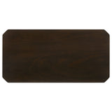 Amaro 3-piece Coffee and End Table Set Dark Brown - Tampa Furniture Outlet