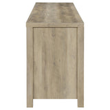 Madra 2-door Engineered Wood 79-inch TV Stand Distressed Pine - Tampa Furniture Outlet