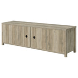 Madra 2-door Engineered Wood 79-inch TV Stand Distressed Pine - Tampa Furniture Outlet
