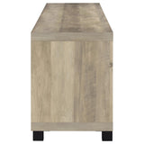 Sachin 3-piece 79-inch TV Entertainment Center Antique Pine - Tampa Furniture Outlet