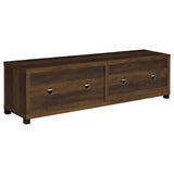 Sachin 4-door Engineered Wood 79-inch TV Stand Dark Pine - Tampa Furniture Outlet