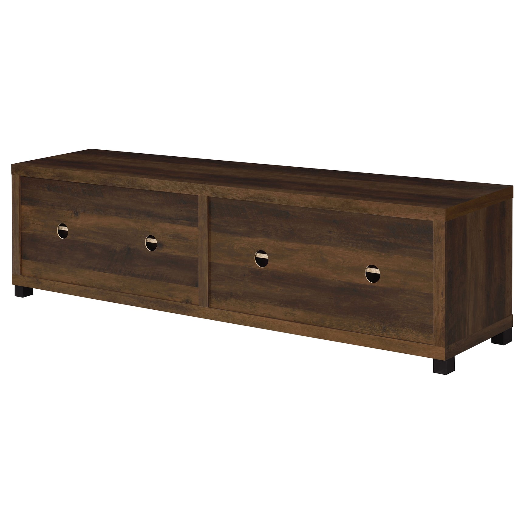 Sachin 4-door Engineered Wood 79-inch TV Stand Dark Pine - Tampa Furniture Outlet