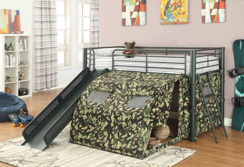 CAMOUFLAGE LOFT BED Kids Room - Tampa Furniture Outlet