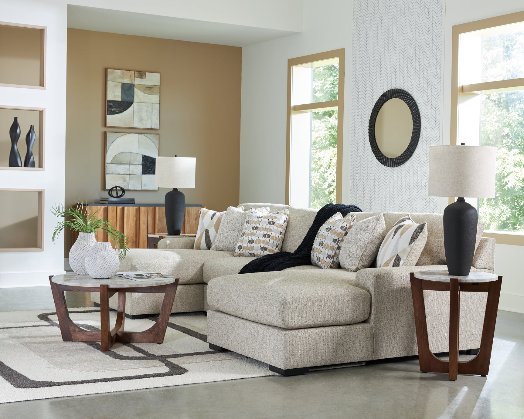 Laurelgrove Sectionals - Tampa Furniture Outlet