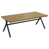Colmar 3-piece Engineered Wood Coffee Table Set Golden Oak - Tampa Furniture Outlet
