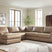 Tampa Furniture Outlet - Ashley Furniture - Veronella Sectional - RAF 5-Piece Sectional with Chaise / Sahara - 76106S12