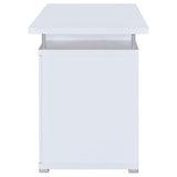 Tracy 55-inch 2-drawer Office Computer Desk White - Tampa Furniture Outlet