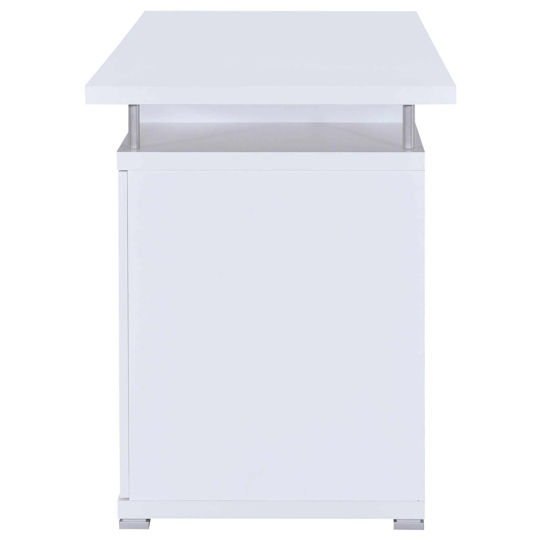 Tracy 55-inch 2-drawer Office Computer Desk White - Tampa Furniture Outlet