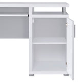 Tracy 55-inch 2-drawer Office Computer Desk White - Tampa Furniture Outlet
