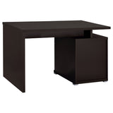 Irving 47-inch 2-drawer Office Computer Desk Cappuccino - Tampa Furniture Outlet