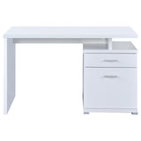 Irving 47-inch 2-drawer Office Computer Desk White - Tampa Furniture Outlet