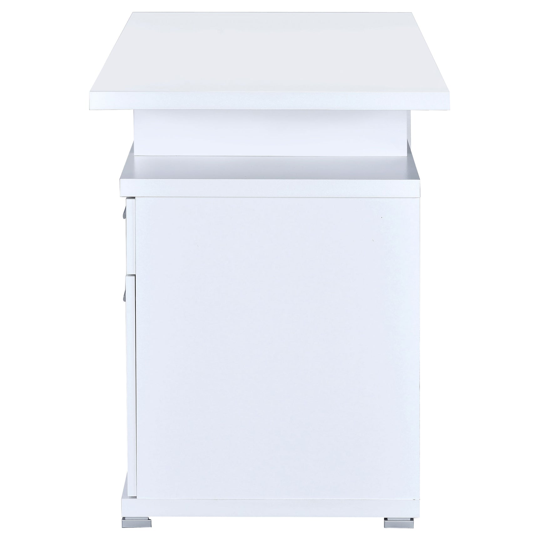 Irving 47-inch 2-drawer Office Computer Desk White - Tampa Furniture Outlet