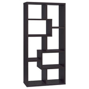 Tampa Furniture Outlet - Coaster - Theo 71-inch 6-shelf Bookshelf Cappuccino - 800264