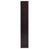 Theo 71-inch 6-shelf Bookshelf Cappuccino - Tampa Furniture Outlet