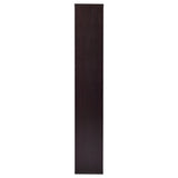 Theo 71-inch 6-shelf Bookshelf Cappuccino - Tampa Furniture Outlet