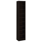 Tampa Furniture Outlet - Coaster - Eliam 71-inch 8-shelf Bookcase Cappuccino - 800285