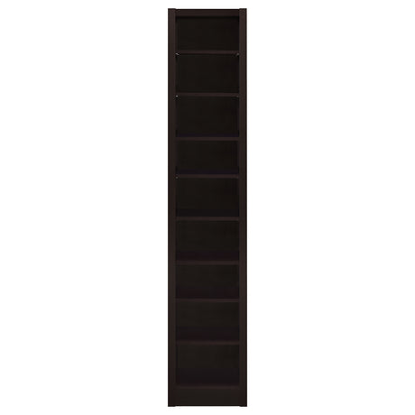 Eliam 71-inch 8-shelf Bookcase Cappuccino - Tampa Furniture Outlet