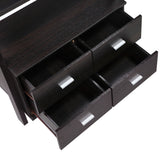 Colella 72-inch 5-shelf Storage Ladder Bookshelf Cappuccino - Tampa Furniture Outlet