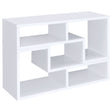 Tampa Furniture Outlet - Coaster - Velma Multipurpose TV Stand and Bookshelf White - 800330