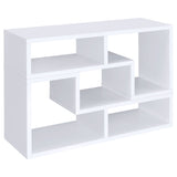 Tampa Furniture Outlet - Coaster - Velma Multipurpose TV Stand and Bookshelf White - 800330