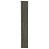 Theo 71-inch 6-shelf Bookshelf Weathered Grey - Tampa Furniture Outlet