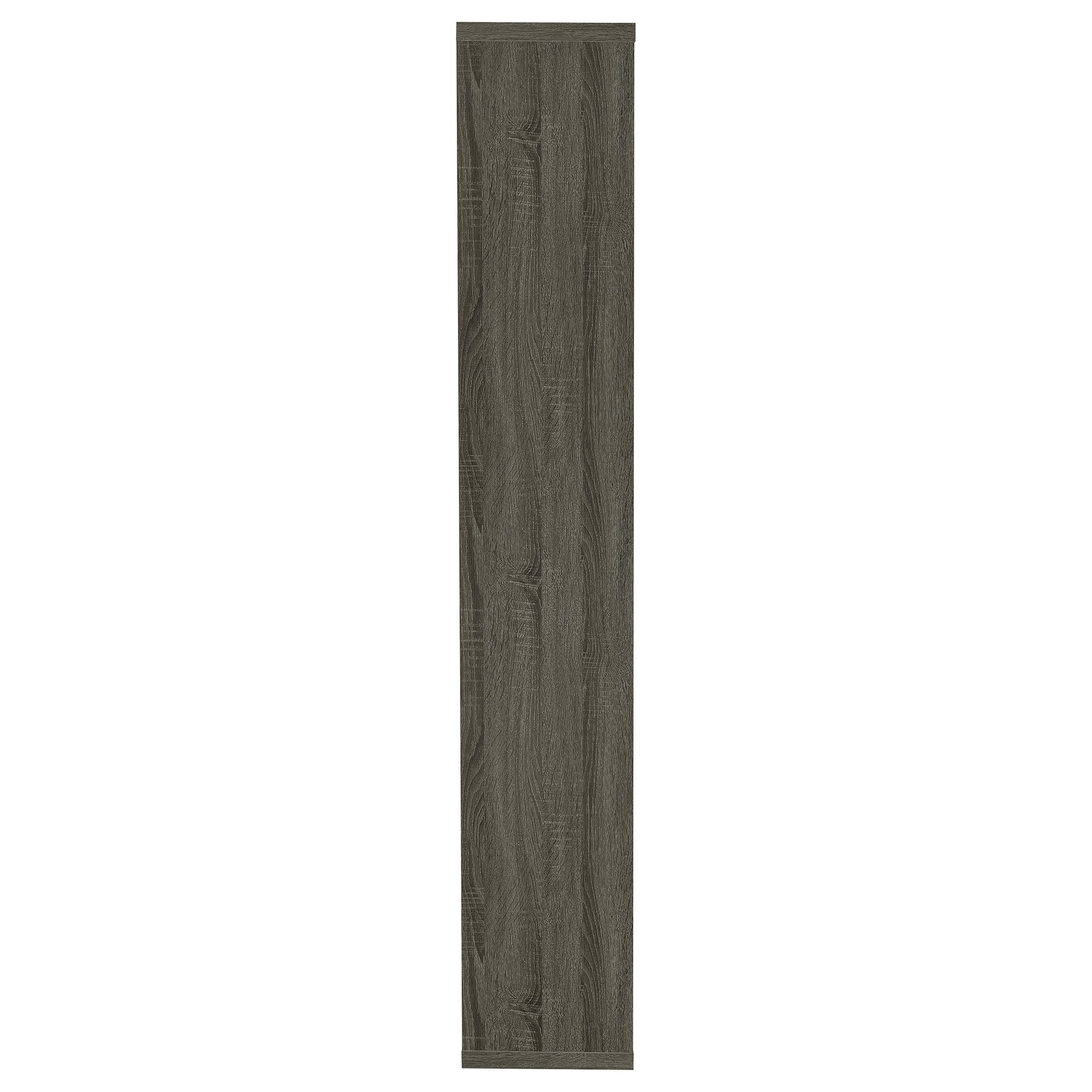 Theo 71-inch 6-shelf Bookshelf Weathered Grey - Tampa Furniture Outlet