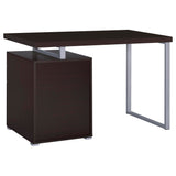 Brennan 47-inch 3-drawer Office Computer Desk Cappuccino - Tampa Furniture Outlet