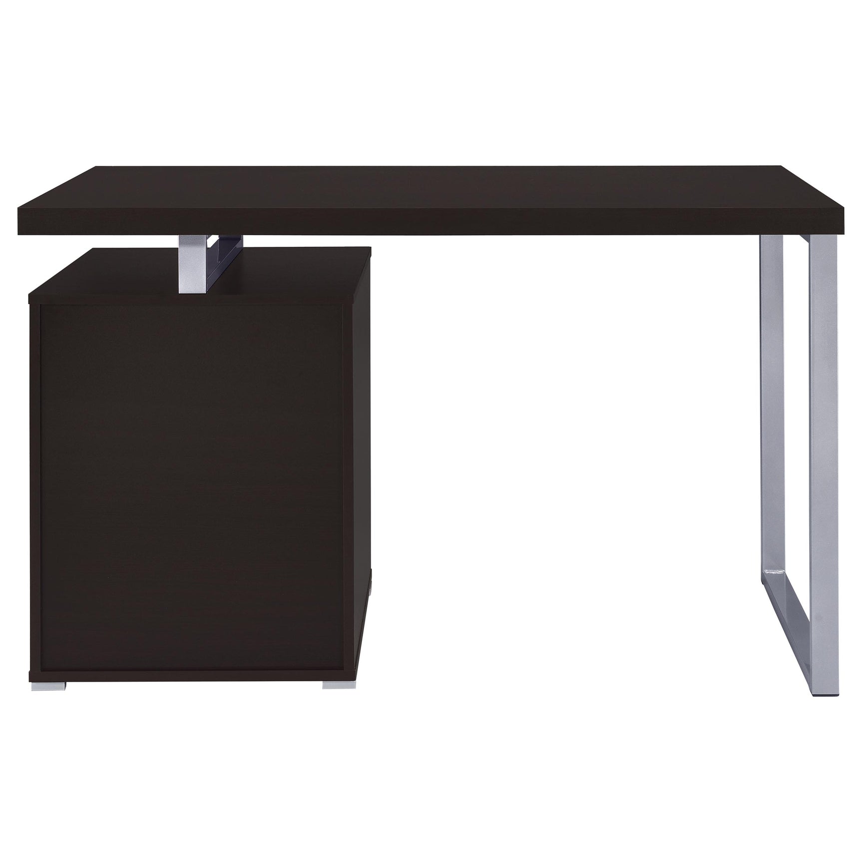 Brennan 47-inch 3-drawer Office Computer Desk Cappuccino - Tampa Furniture Outlet