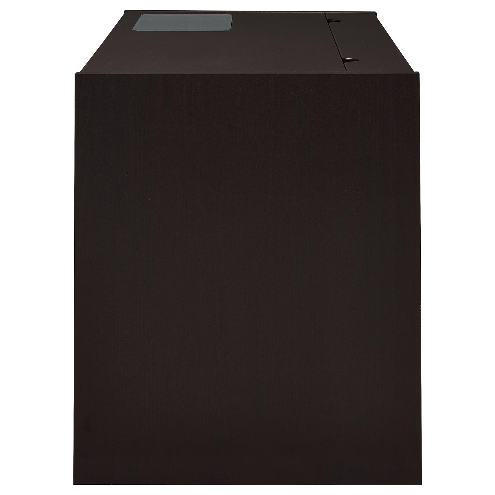Halston 47-inch 2-drawer Office Desk with Cabinet Cappuccino - Tampa Furniture Outlet