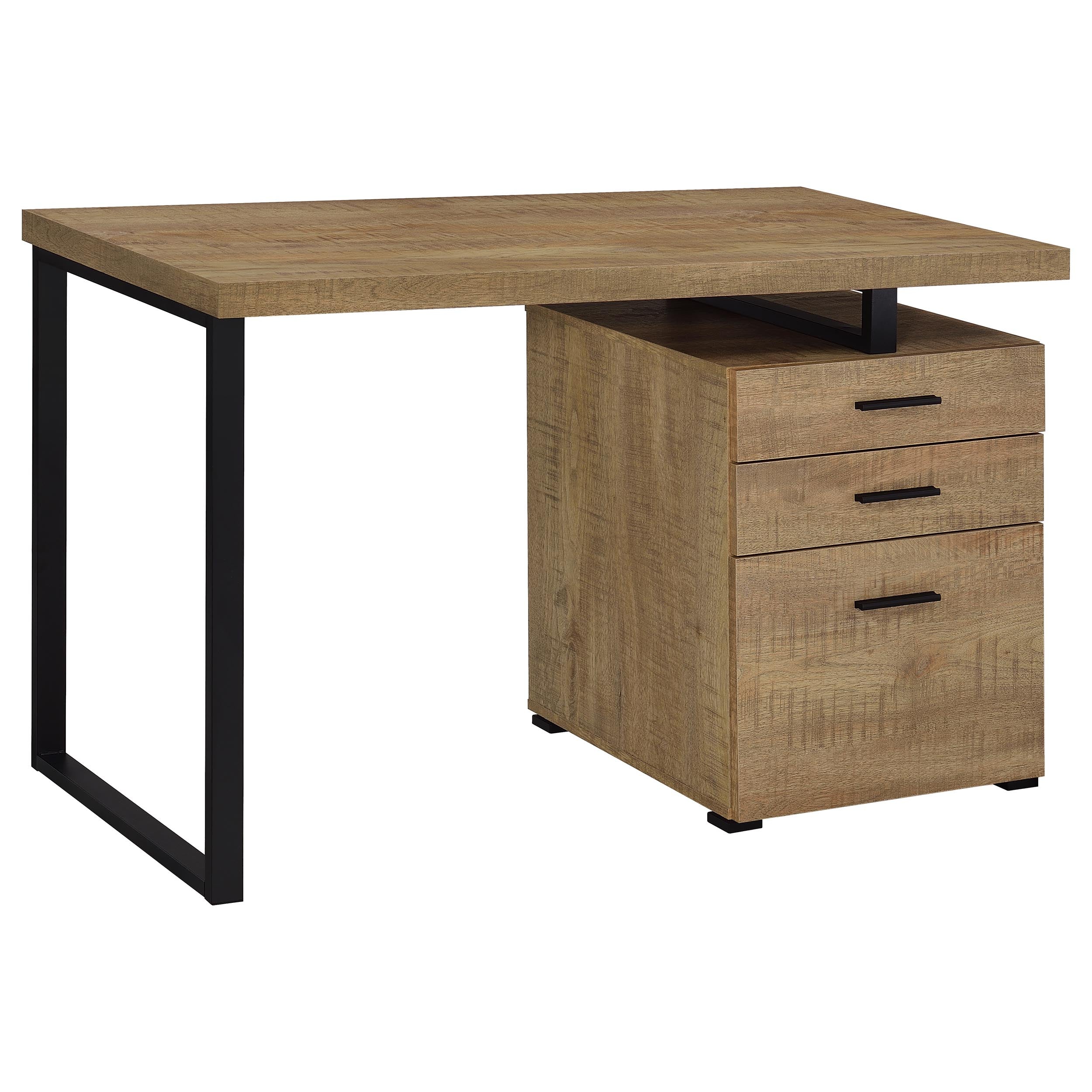 卓 Tampa Furniture Outlet - Coaster - Brennan 47-inch 3-drawer Office