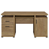 Tracy 55-inch 2-drawer Office Computer Desk Mango